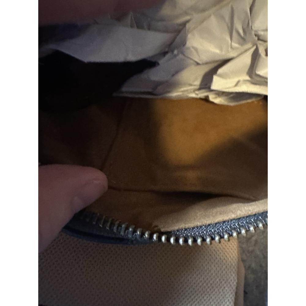 Patricia Nash Leather Joliet Pouch Crossbody Cognac Brown NWT - Picture 6 of 7